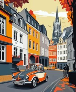 Bonn Germany City Paint By Numbers