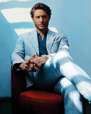 Classy Jensen Ackles Paint By Numbers