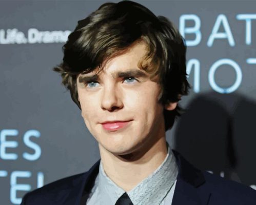 Freddie Highmore Paint By Numbers