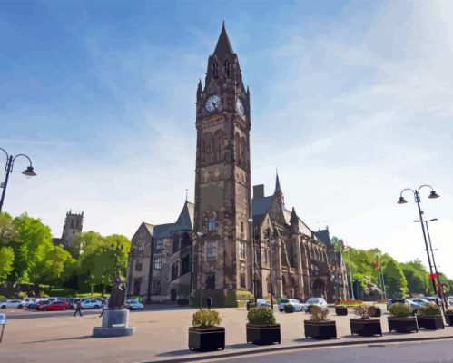 Rochdale Town Hall Paint By Numbers