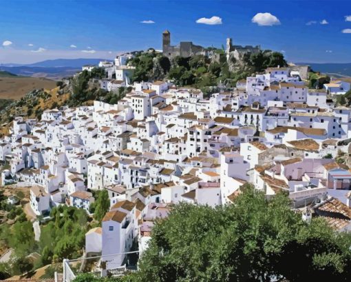Casares Spain Paint By Numbers