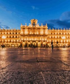 Salamanca City Hall Spain Paint By Numbers