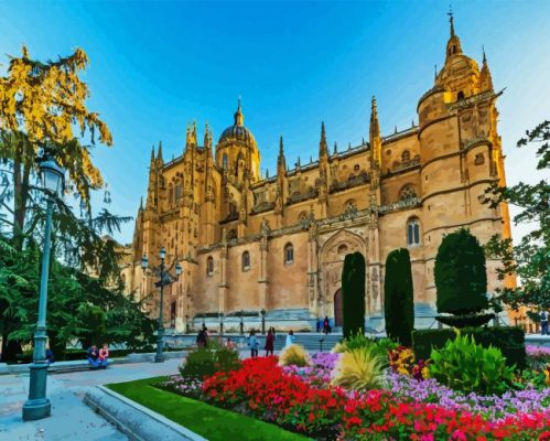 Salamanca Monument Spain Paint By Numbers