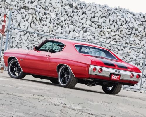 1971 Chevelle Paint By Numbers