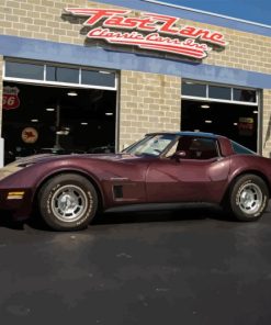 1982 Corvette Paint By Numbers