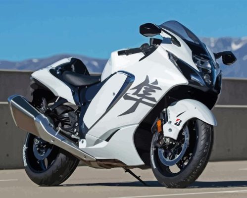 2022 Suzuki Hayabusa Paint By Numbers