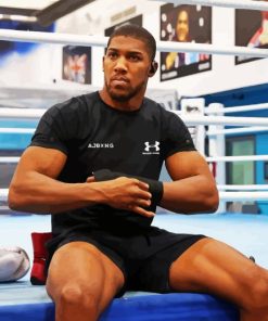 Anthony Joshua Boxer Paint By Numbers
