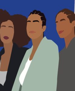 Black Sisterhood Illustration Paint By Numbers
