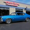 Blue 1971 Chevelle Paint By Numbers