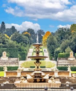 Boboli Gardens Florence Paint By Numbers