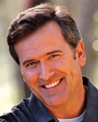 Bruce Campbell Paint By Numbers