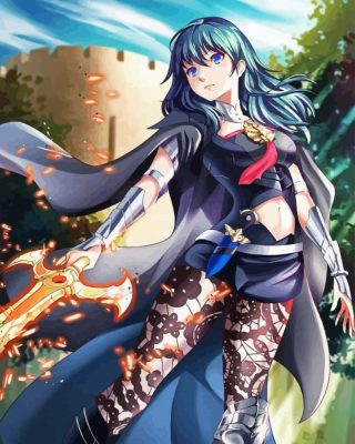 Byleth Fire Emblem Paint By Numbers