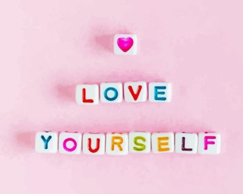 Colorful Love Yourself Paint By Numbers