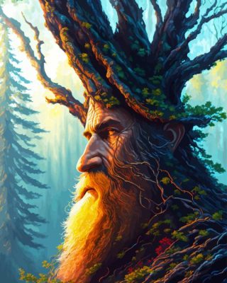 Fantasy Treebeard Paint By Numbers