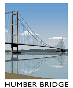 Humber Bridge Poster Paint By Numbers