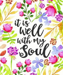 It Is Well With My Soul Paint By Numbers