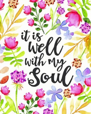 It Is Well With My Soul Paint By Numbers