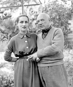 Picasso and Francoise Gilot Paint By Numbers
