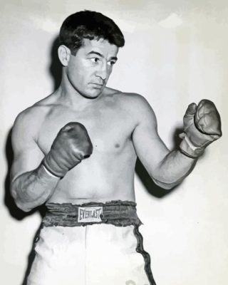 Rocky Graziano Paint By Numbers