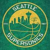 Seattle Supersonics Logo Paint By Numbers