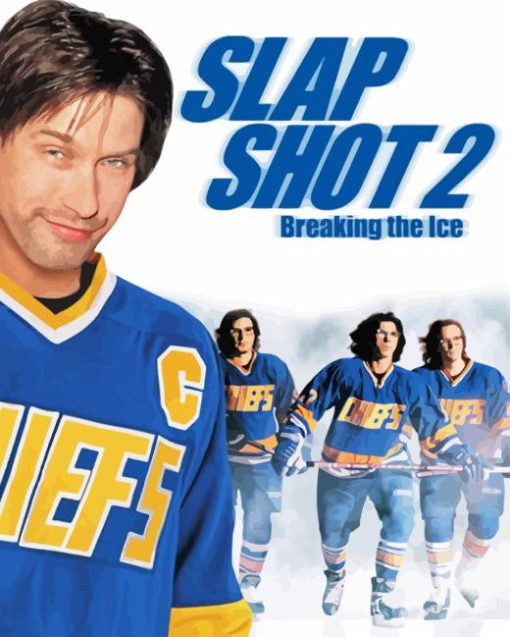 Slap Shot 2 Poster Paint By Numbers