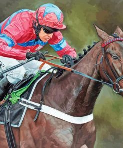 Sprinter Sacre Horse Racing Paint By Numbers