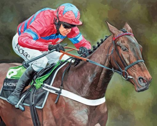 Sprinter Sacre Horse Racing Paint By Numbers