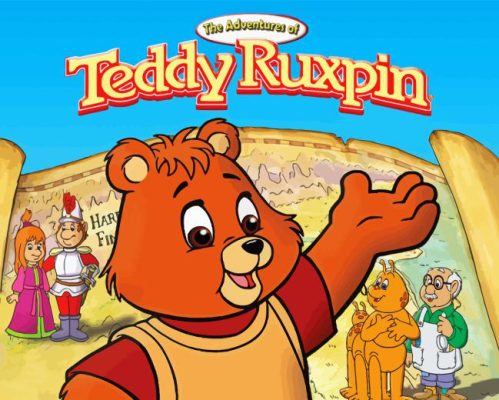 The Adventures of Teddy Ruxpin Paint By Numbers