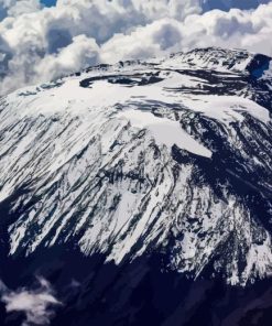 The Pleistocene Kilimanjaro Volcano Paint By Numbers