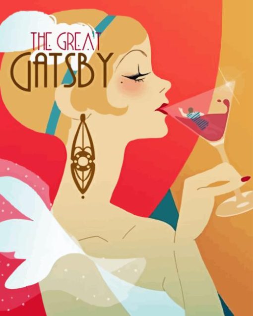 The Great Gatsby Daisy Paint By Numbers