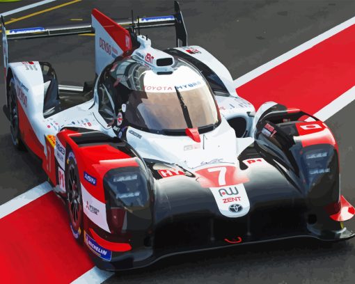 Toyota Lmp1 Paint By Numbers