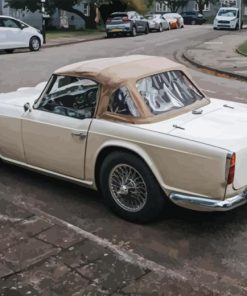 Triumph Cream Tr4 Paint By Numbers