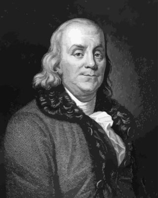 Ben Franklin Paint By Numbers