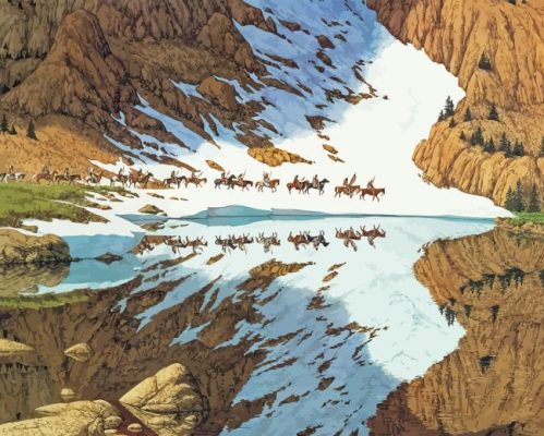 Bev Doolittle Lake Paint By Numbers