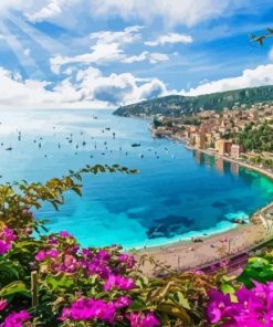 French Coast Riviera Paint By Numbers