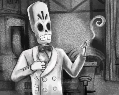 Grim Fandango Paint By Numbers