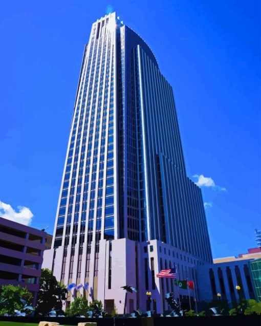 Omaha Skyscraper Paint By Numbers