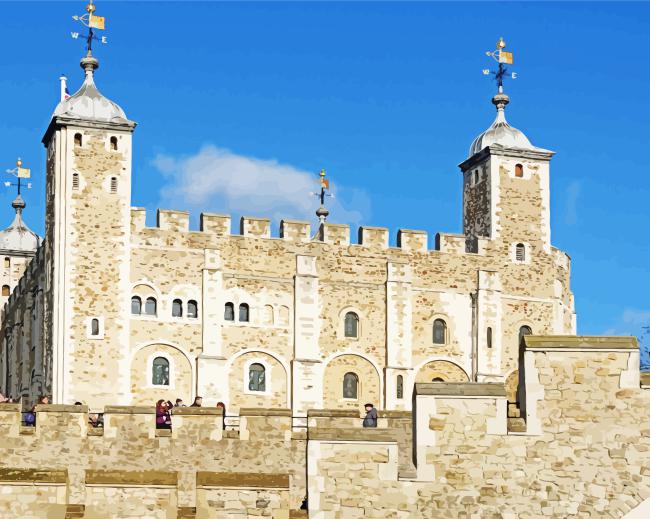 Tower of London Paint By Numbers