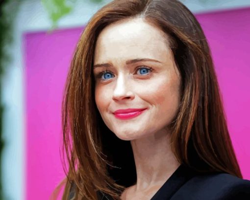 Alexis Bledel Paint By Numbers