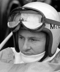 Bruce McLaren Paint By Numbers