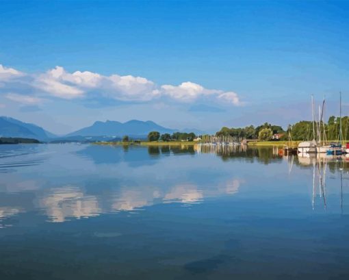 Chiemsee Lake Paint By Numbers