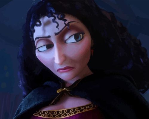 Gothel Close Up Paint By Numbers