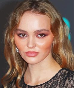 Lily Rose Depp Paint By Numbers