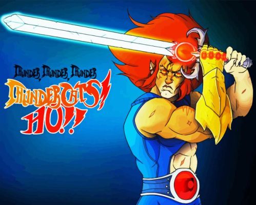 Lionel The ThunderCats Paint By Numbers