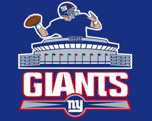 New York Giants Paint By Numbers