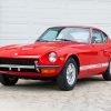 Red 1972 Nissan Fairlady Paint By Numbers