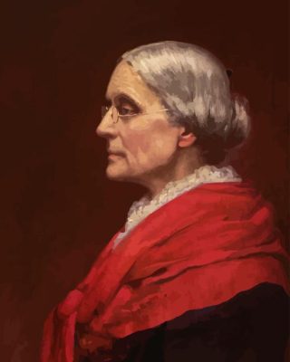 Susan B Anthony Paint By Numbers