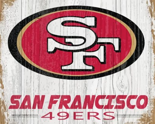 San Francisco 49ers Paint By Numbers