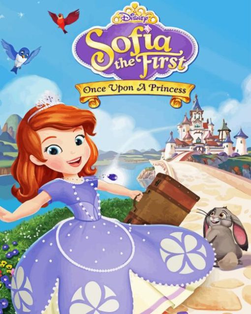 Sofia The First Poster Paint By Numbers