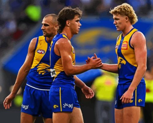 West Coast Eagles Paint By Numbers